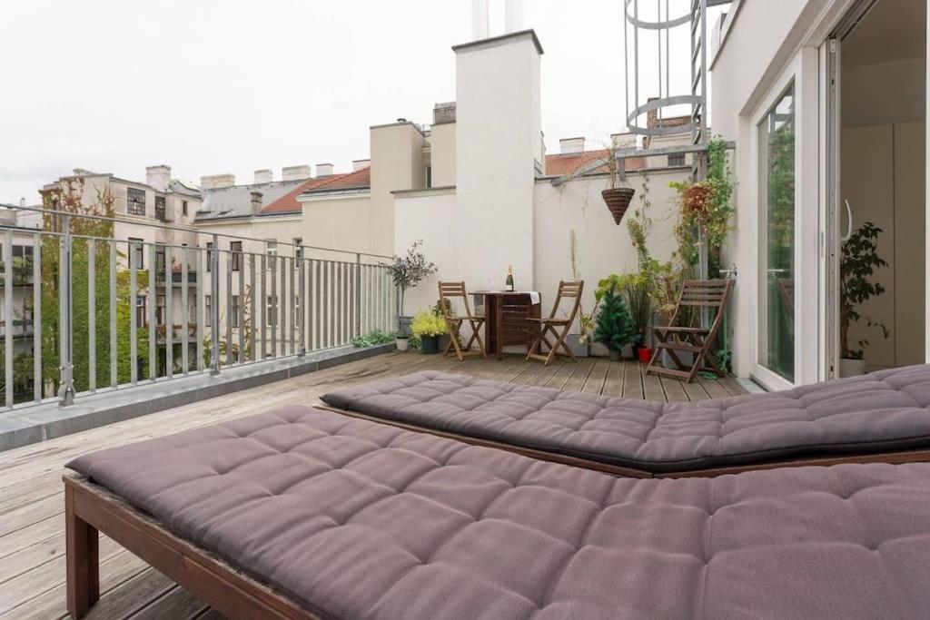 Amazing Terrace, Close To Viennas Biggest Shopping Street Buitenkant foto