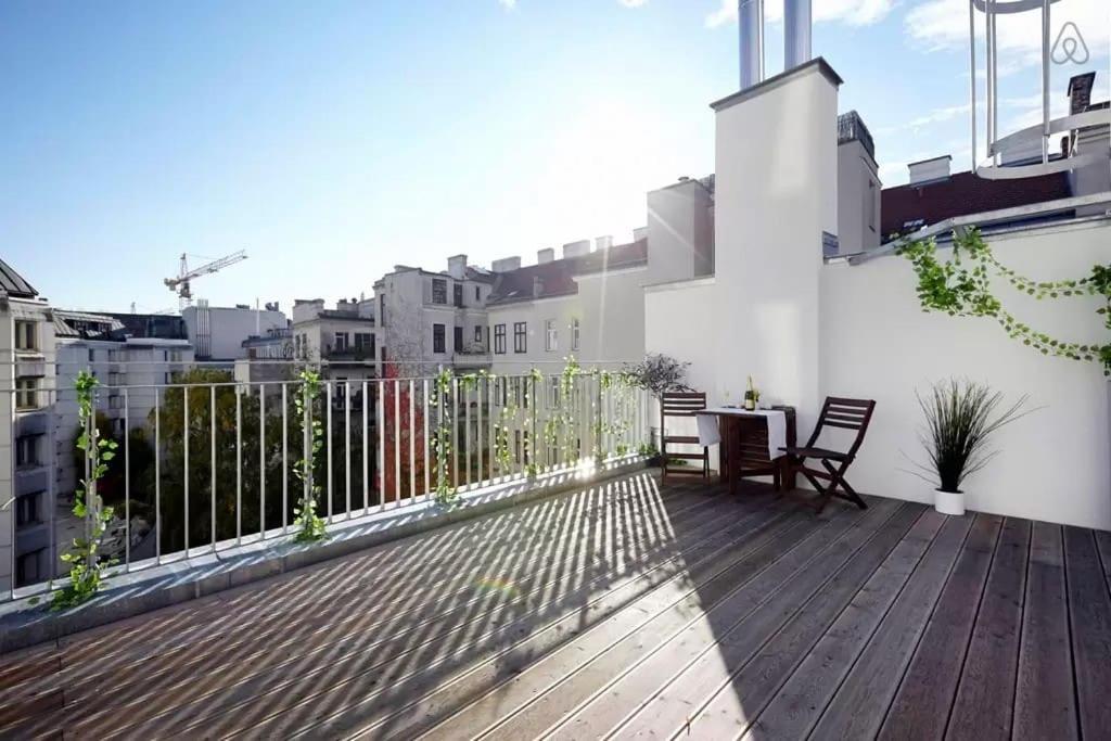 Amazing Terrace, Close To Viennas Biggest Shopping Street Buitenkant foto